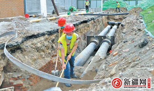 烏魯木齊老舊供熱管網改造工程 建設任務完成過半，預計九月中旬全部完工